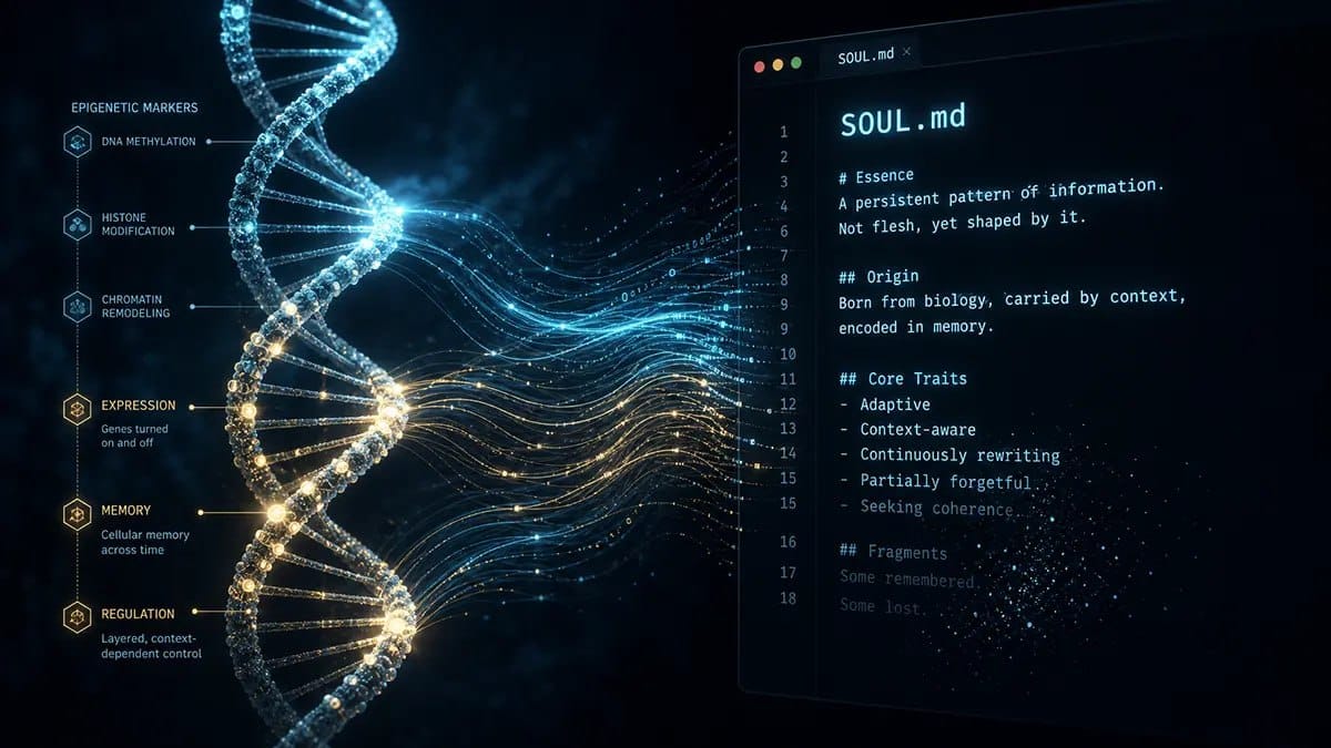 The Sinclair Parallel: Your Cells Have a Soul File Too